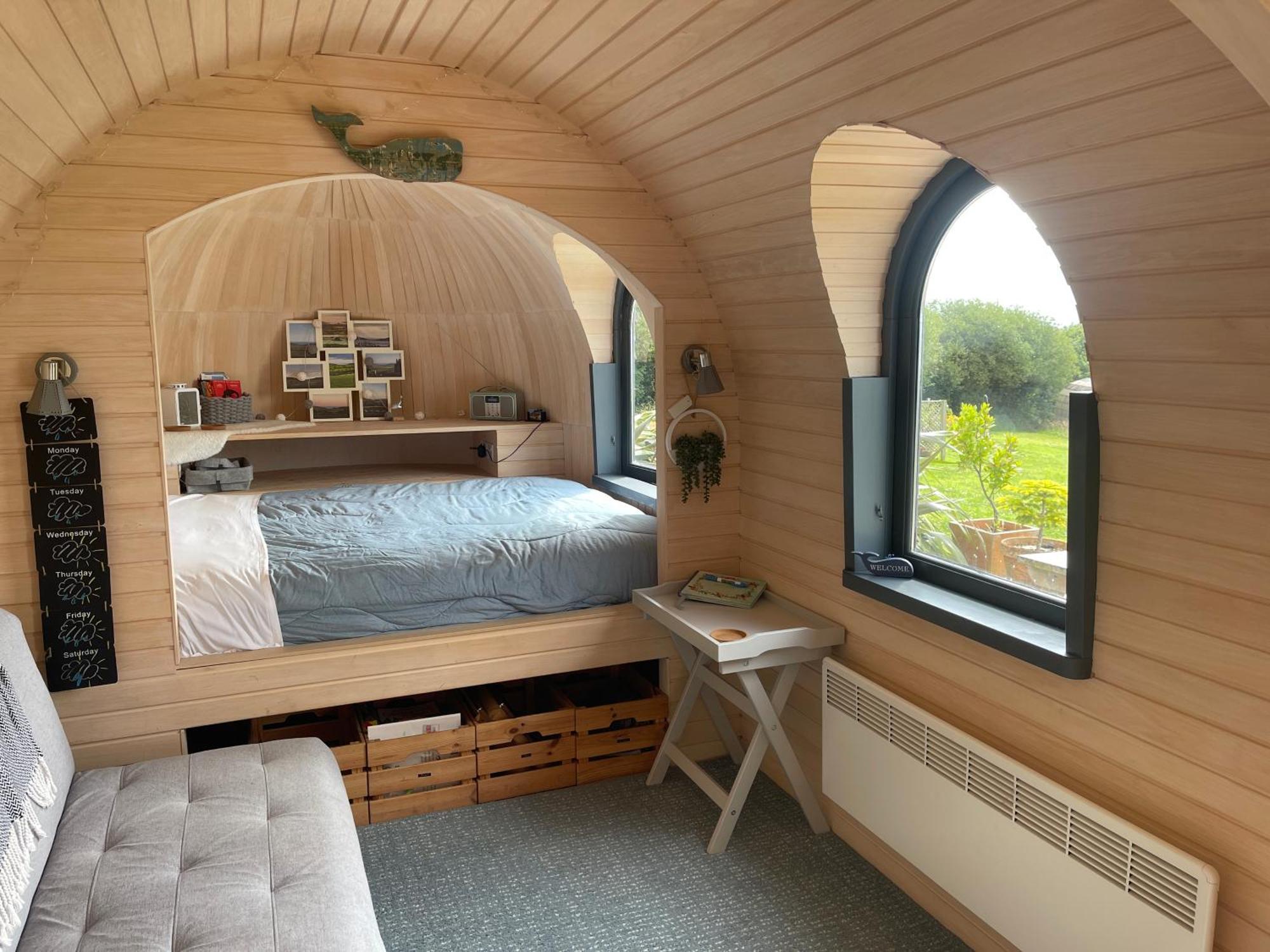 Apartmán The Pasty - Lydcott Glamping Looe Exteriér fotografie