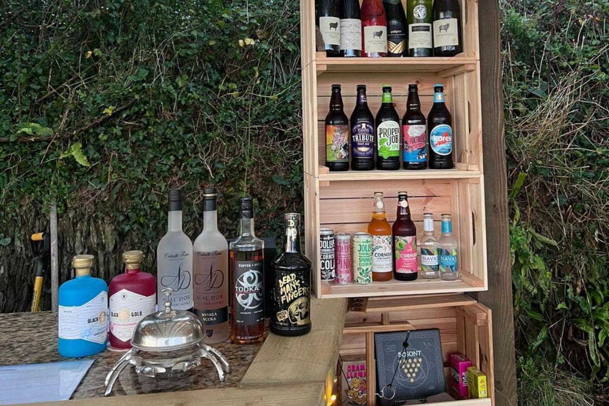 Apartmán The Pasty - Lydcott Glamping Looe Exteriér fotografie